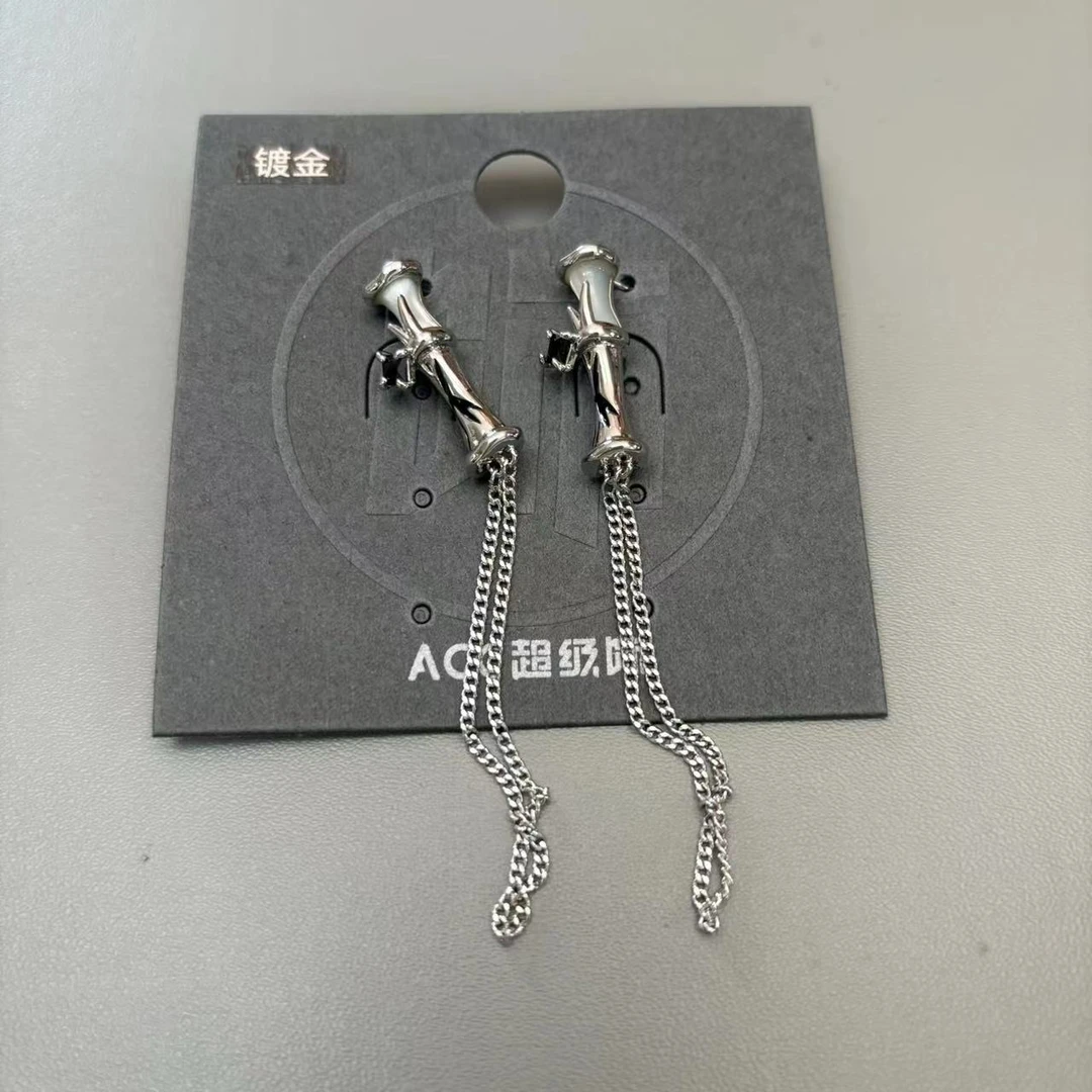 合金耳饰 【0043】气质时尚百搭简约精致耳饰