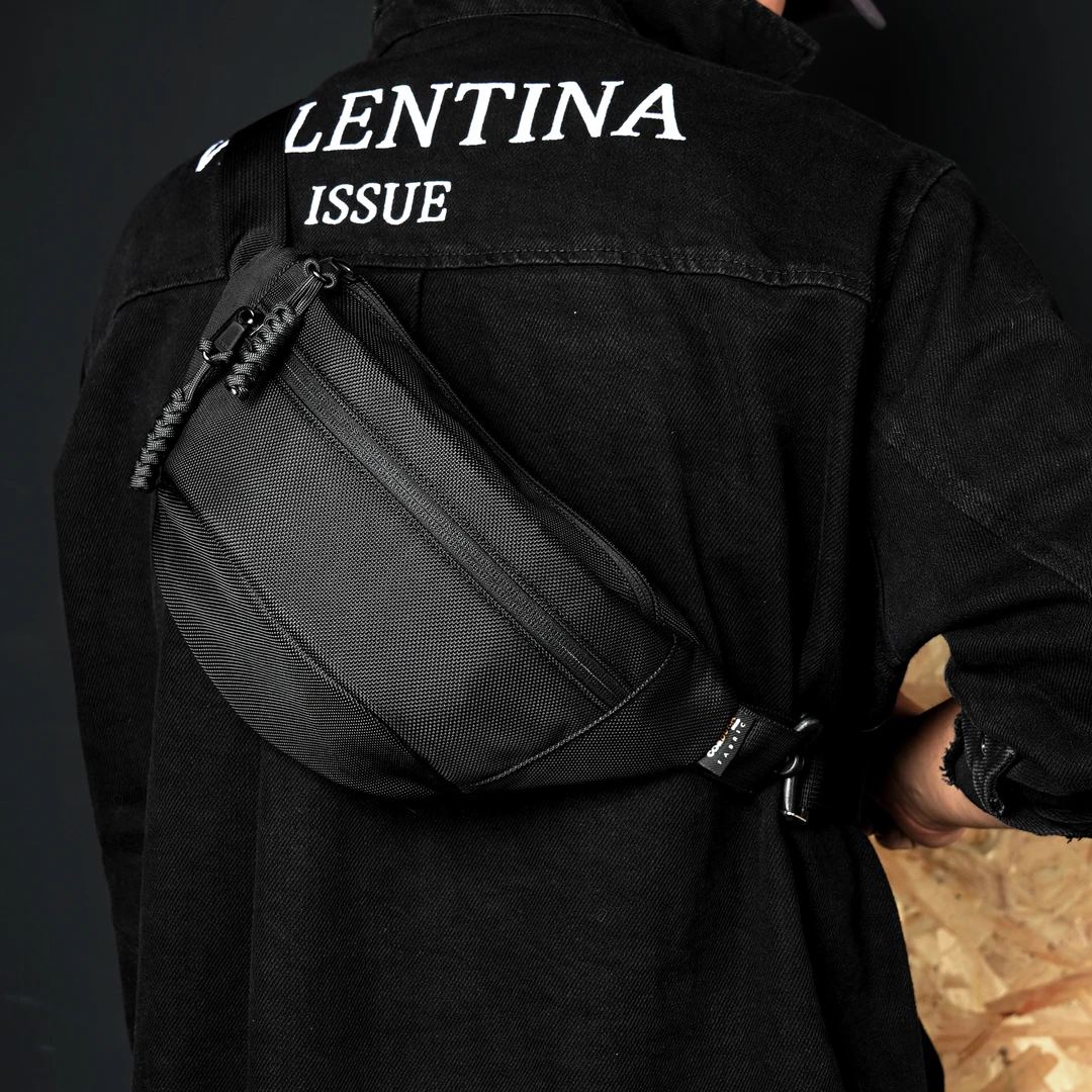 2025新款男款斜挎包胸包休闲包机能包防水包单肩包潮流包骑行包