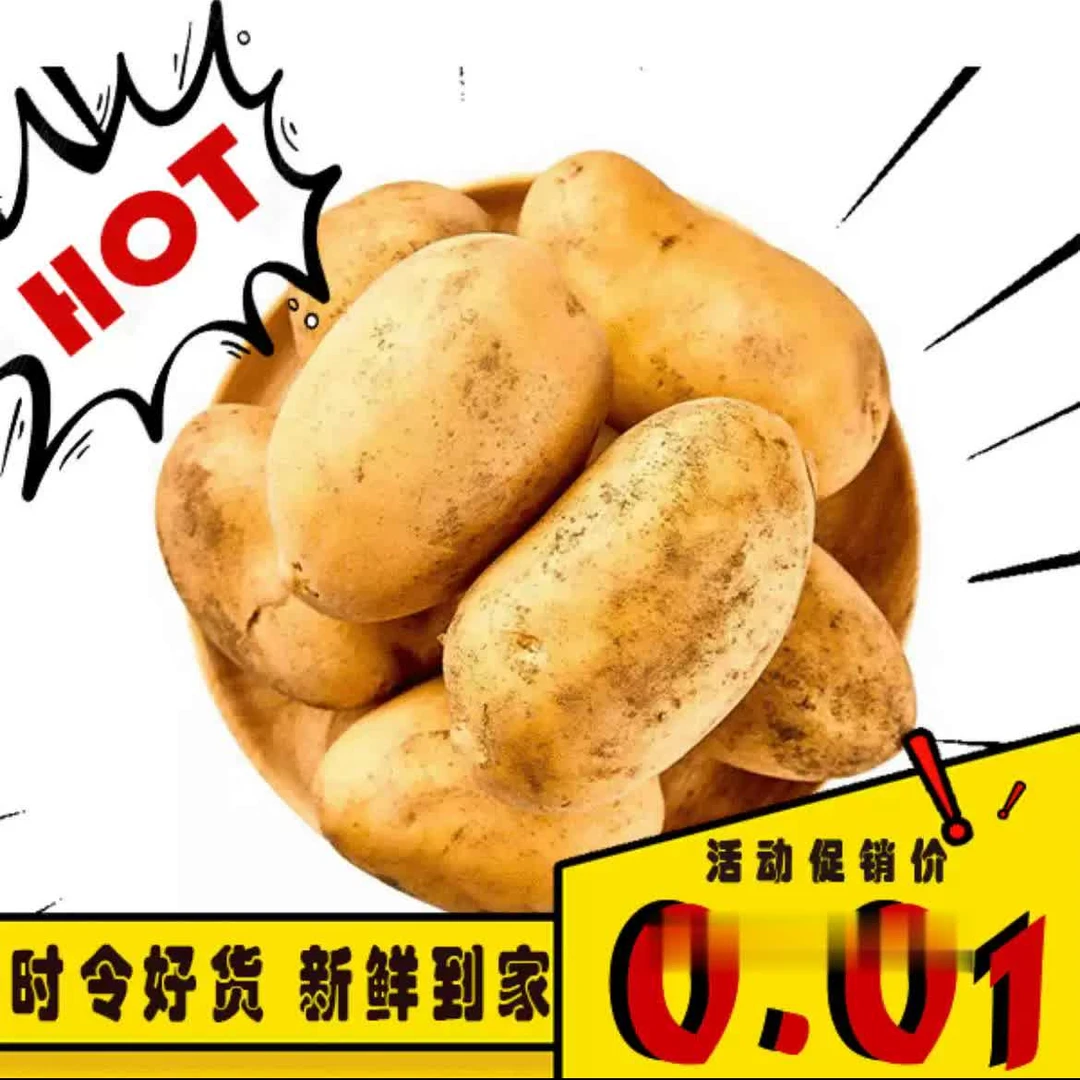 【专享】新鲜土豆   约250g