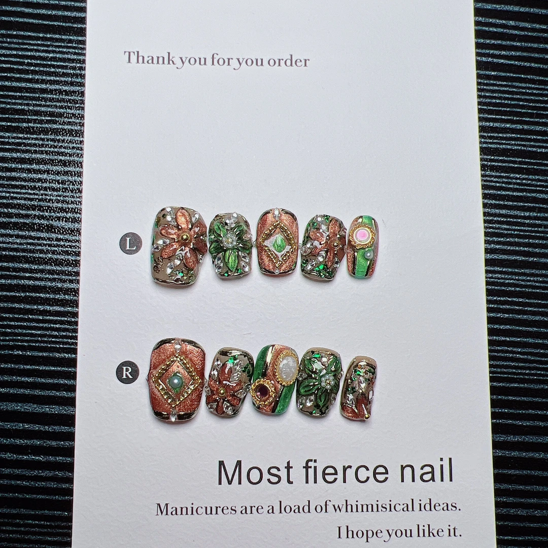 奥兰多~最猛指甲盖儿个性手工穿戴甲