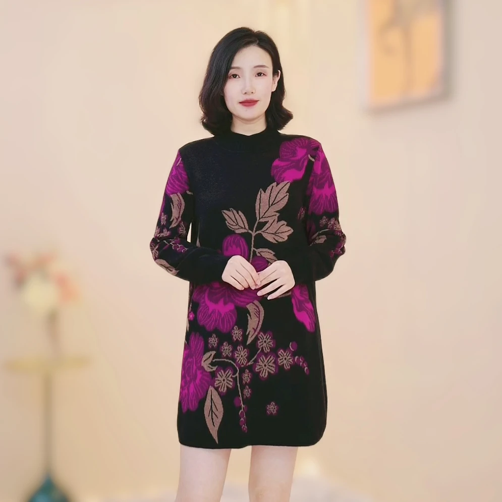 【X771】2024年秋季新款时尚百搭连衣裙