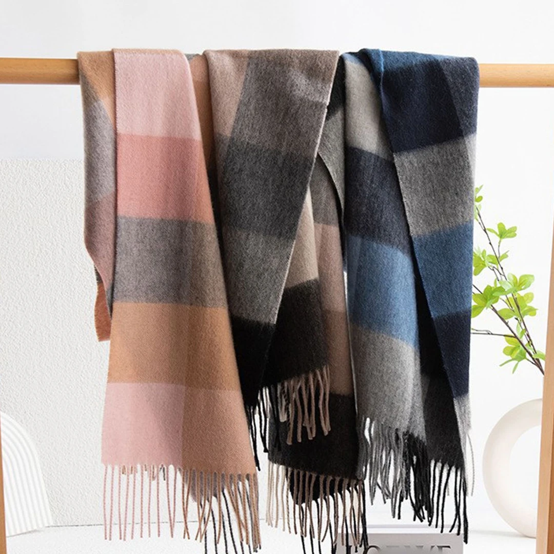 围巾新款2024秋冬季