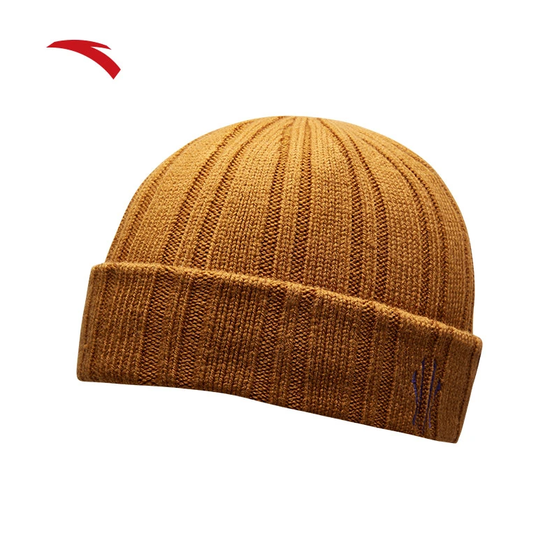 【加厚版】安踏针织帽秋冬保暖潮流时尚百搭简约毛线帽192448534