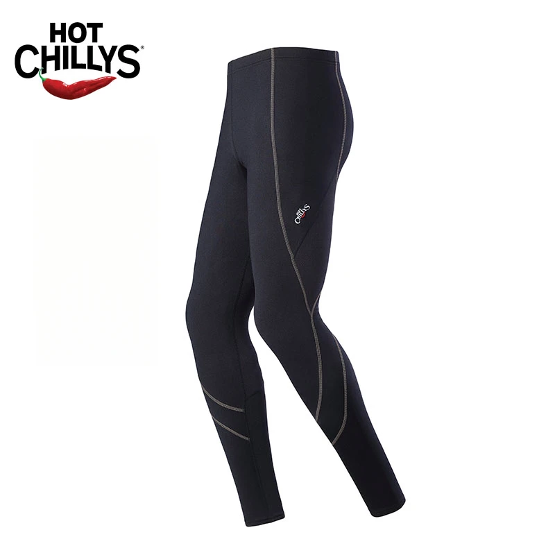 HOTCHILLYS红辣椒8K磨毛运动长裤男滑雪登山中间层休闲弹力紧身裤