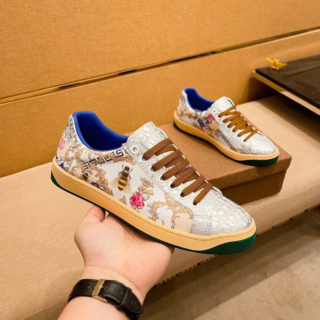 欧洲站低帮鞋韩版休闲户外透气百搭男鞋男男士潮鞋轻奢时尚情侣