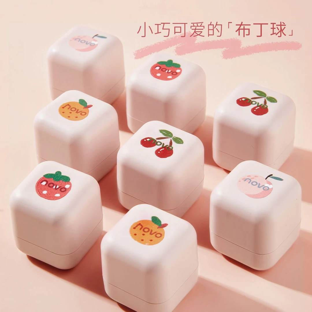 NOVO变色润唇膏滋润补水淡化唇纹保湿修护防干裂打底护唇女学生党