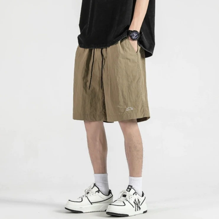 【浩羽仙森】夏季休闲裤看球速干透气百搭薄款宽松高能感松弛感18