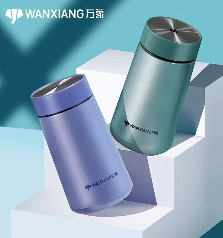 万象保温杯男女士大容量网红高颜值水杯便携泡茶保温杯小巧保温杯