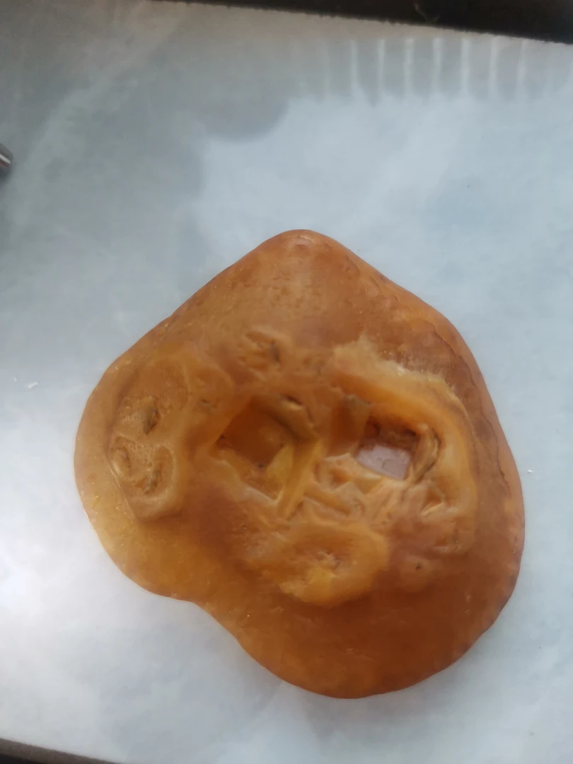 黄蜡石金印金丝猴画面