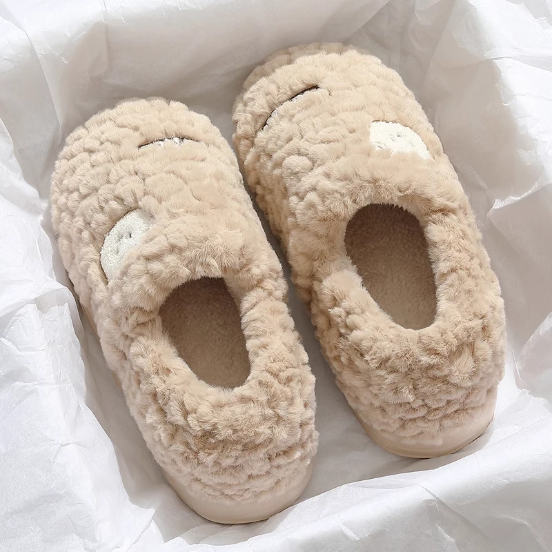 棉拖鞋女款冬季包跟2024新款室内家居保暖加绒厚底毛绒棉鞋男冬天