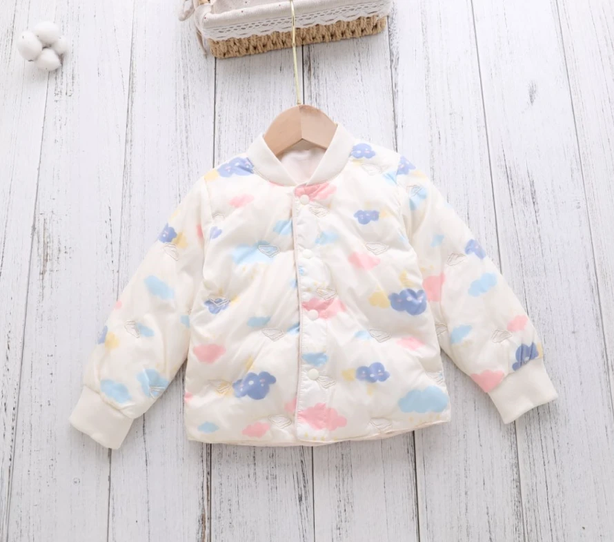 96772新品秋轻薄羽绒内胆外穿女童女宝宝韩版外套