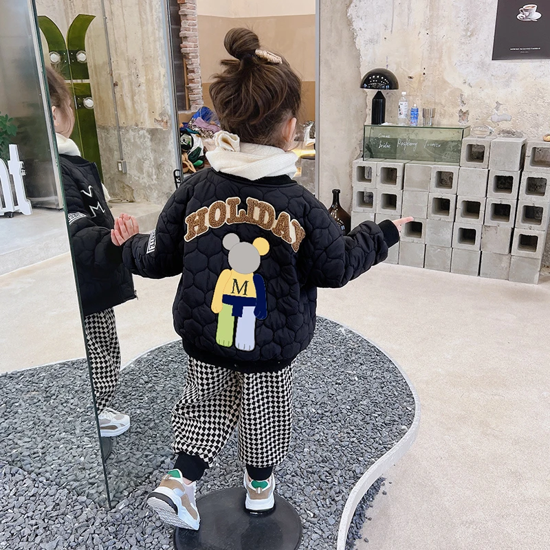 97396女童春装棒球服外套秋冬季儿童装洋气女宝宝洋气春款衣服