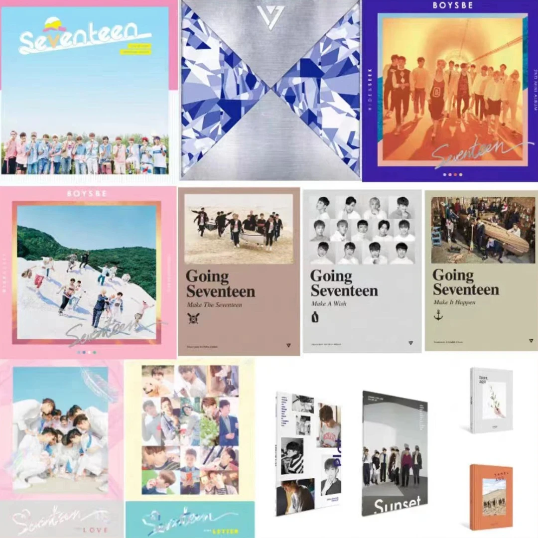 SEVENTEEN 专辑合集【现货包邮】