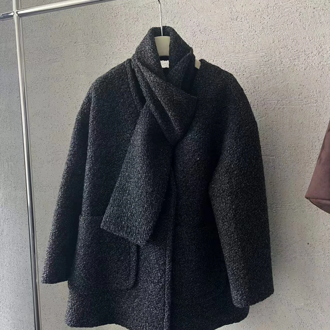 【 雨•美 推荐 】8300灰色时尚百搭设计感外套