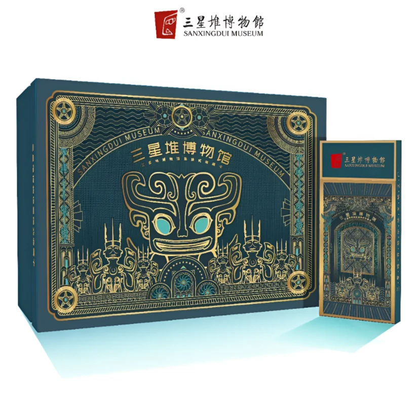 卡盟文创-三星堆博物馆集换式收藏卡 点盒（默认代拆）
