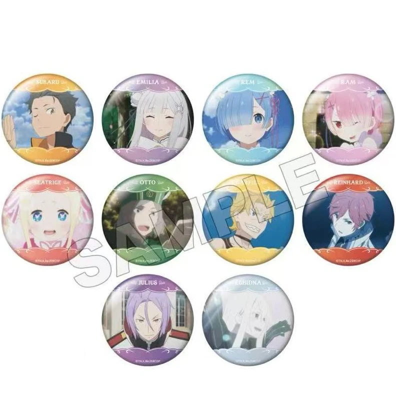 从零开始的异世界生活 tv场面写剧场版 徽章【散池 盲盒 主播代拆】