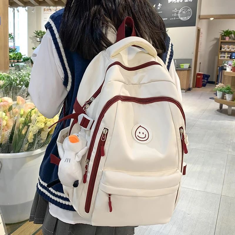 书包初中女生高中学生背包小学生大学生旅行双肩包大容量2025新款
