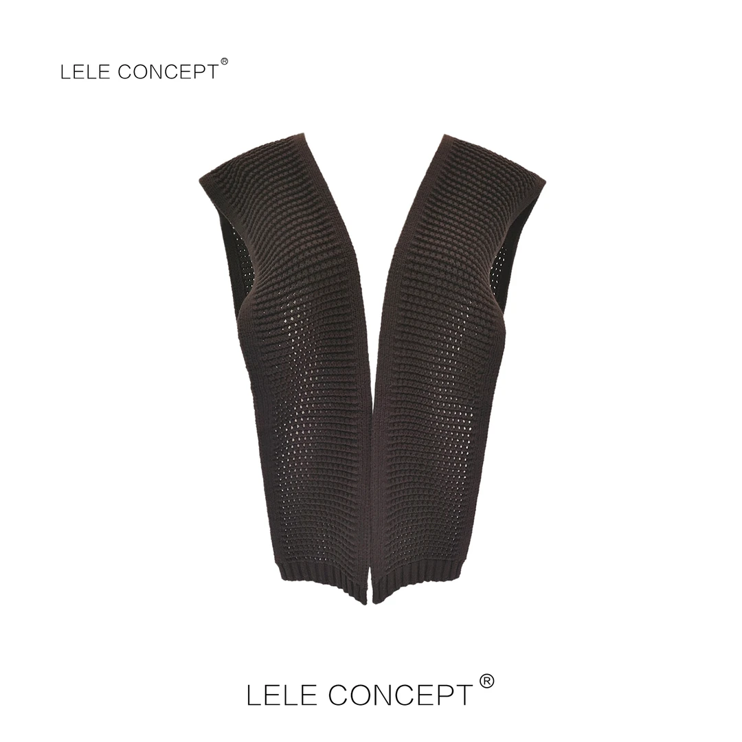 LELE CONCEPT 秋冬厚款罗纹披肩围巾保暖时尚百搭休闲WJ014