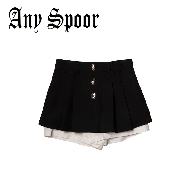 【ANY SPOOR】短款百搭日常短裤73BA34