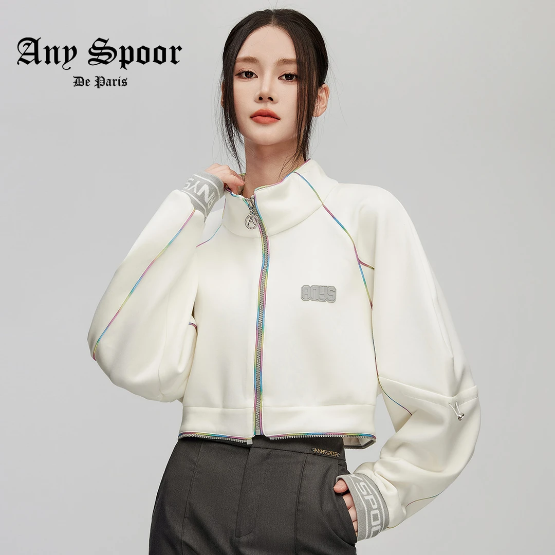 【ANY SPOOR】休闲设计师女士时尚轻奢秋冬外套13366