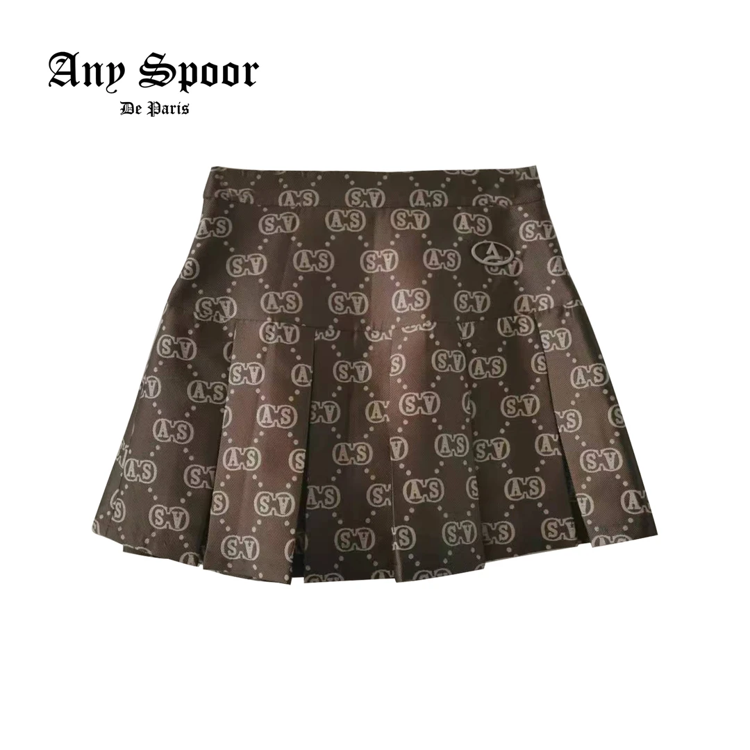 【ANY SPOOR】百搭春夏甜美防走光时尚休闲夏季半身短裙33617