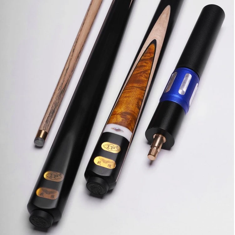 lp  战狼小头杆 23年斯诺克黑8黑八球杆台球杆，3/4分体杆  通杆