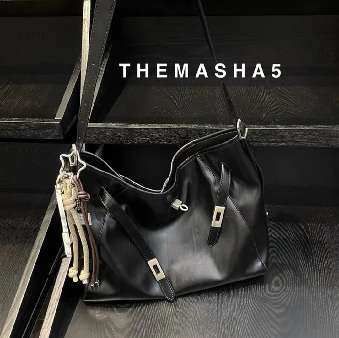 Umi慵懒风托特包时尚百搭小众设计腋下轻奢休闲单肩斜挎包