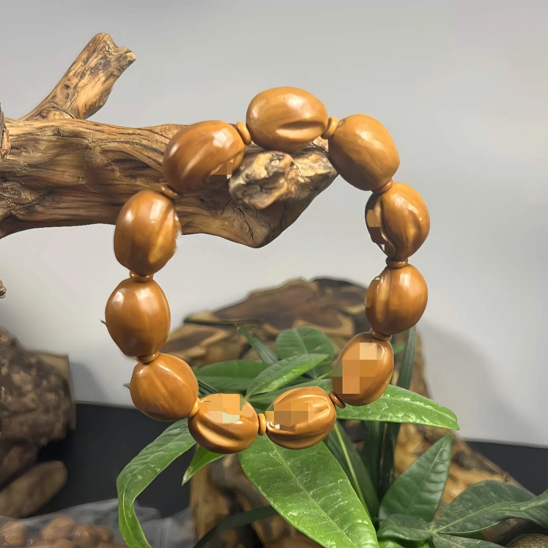 橄榄核雕手串文玩生命手串