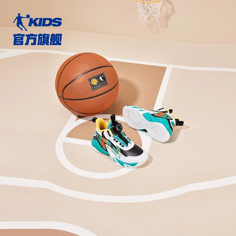 乔丹儿童男小童篮球鞋运动鞋时尚休闲冬季防滑百搭防扭训练
