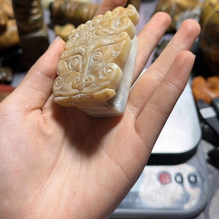 紫金钵盂菩提把件