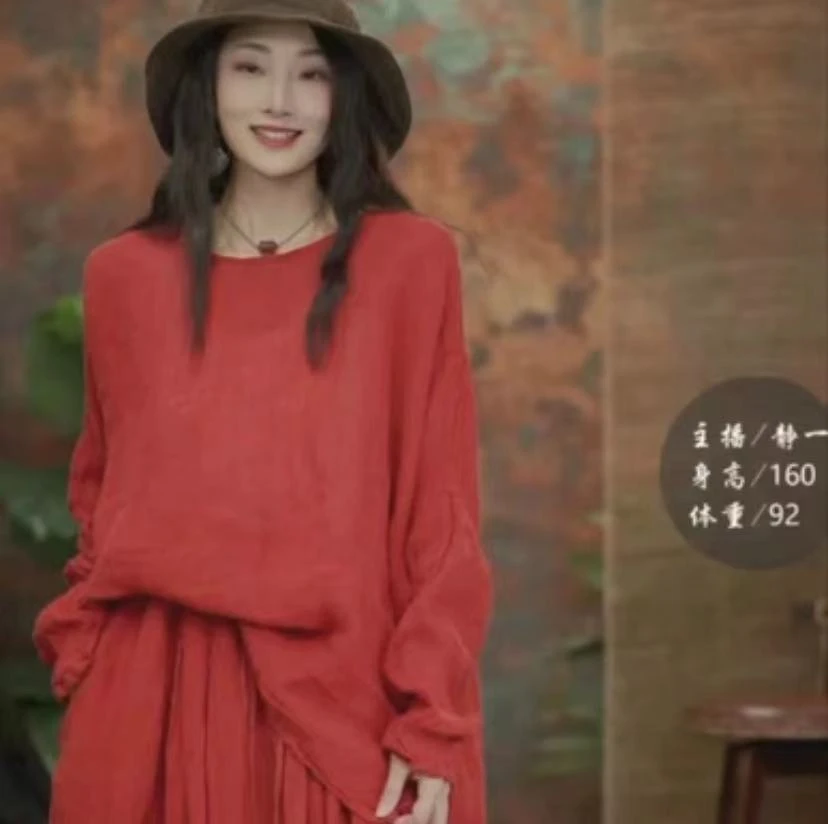 【诗晴画艺】 短款套装 静一棉麻  慵懒 时尚 禅意 浪漫 文艺