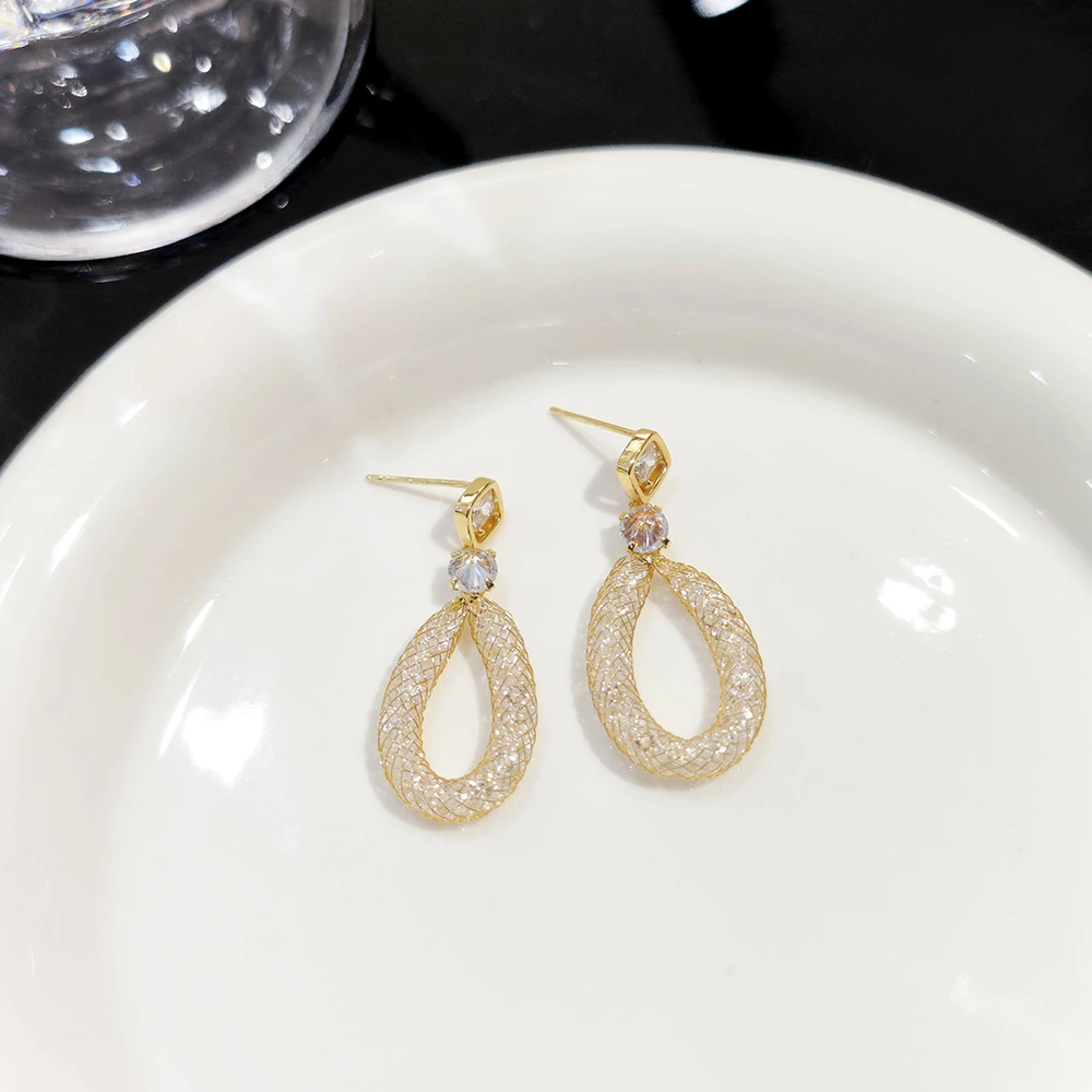 铜合金耳饰 手工气质轻奢时尚百搭复古款PT0029