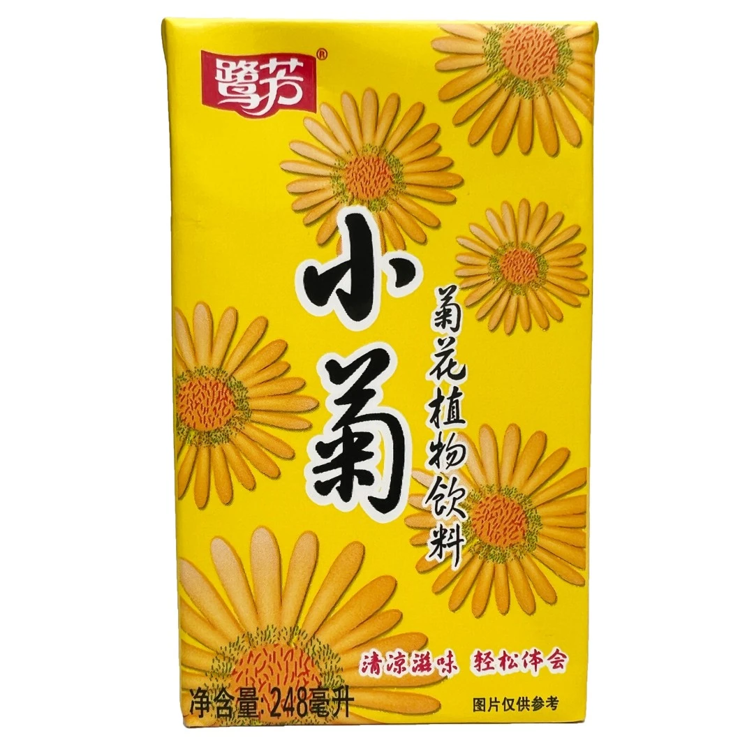 鹭芳小菊厦门惠尔康菊花植物饮料纸盒童年儿时怀旧夏季饮品