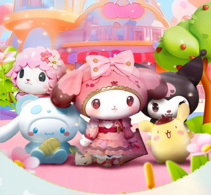 【小盐巴】卡际文创-三丽鸥-美乐蒂-乐园派对系列收藏卡牌盲盒-二创