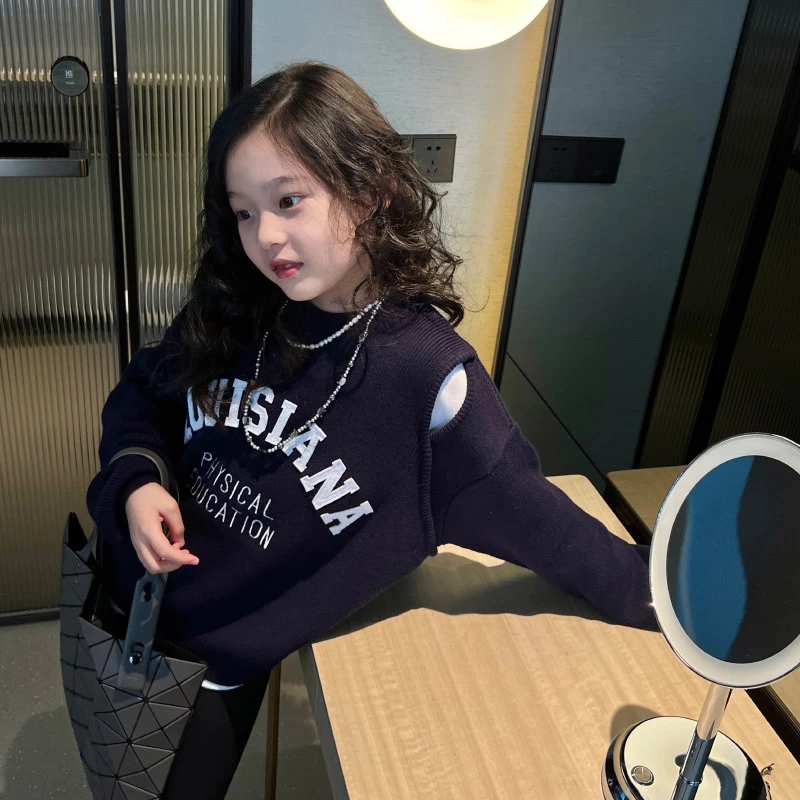 洋气露肩毛衣 22q125