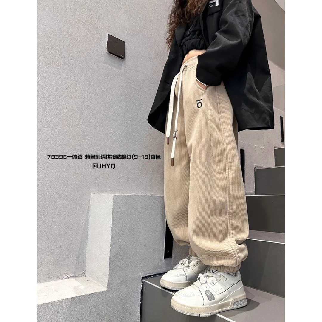 78396:儿童笑脸抽绳运动裤23d197