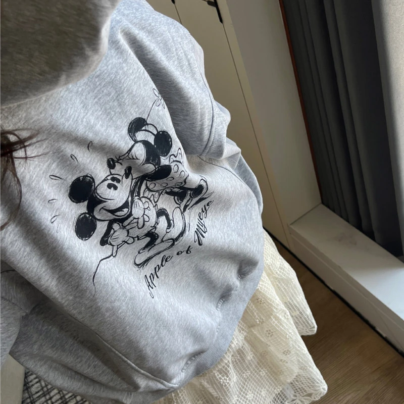 米奇印花外套 24c086