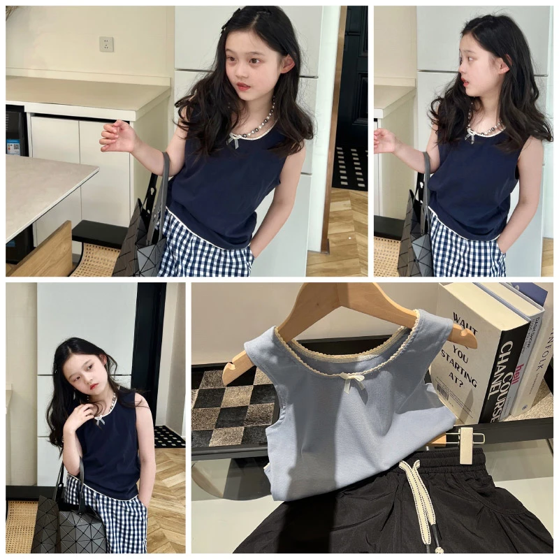 蝴蝶结背心 24x114