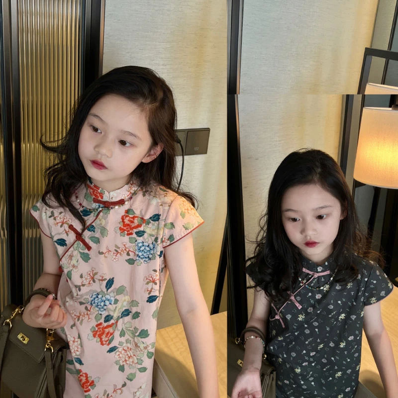 儿童旗袍 23x138