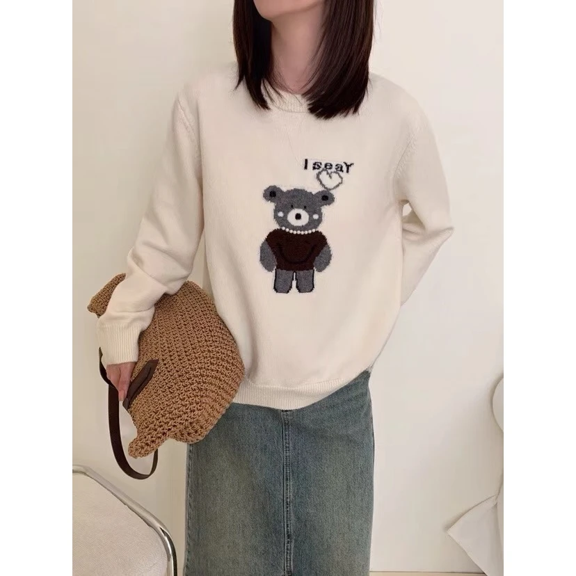 李园家2号店-19019-小熊爱心毛衣