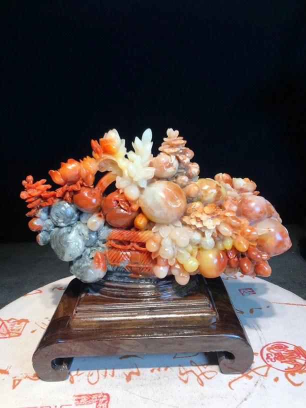 寿山石系列号，摆件