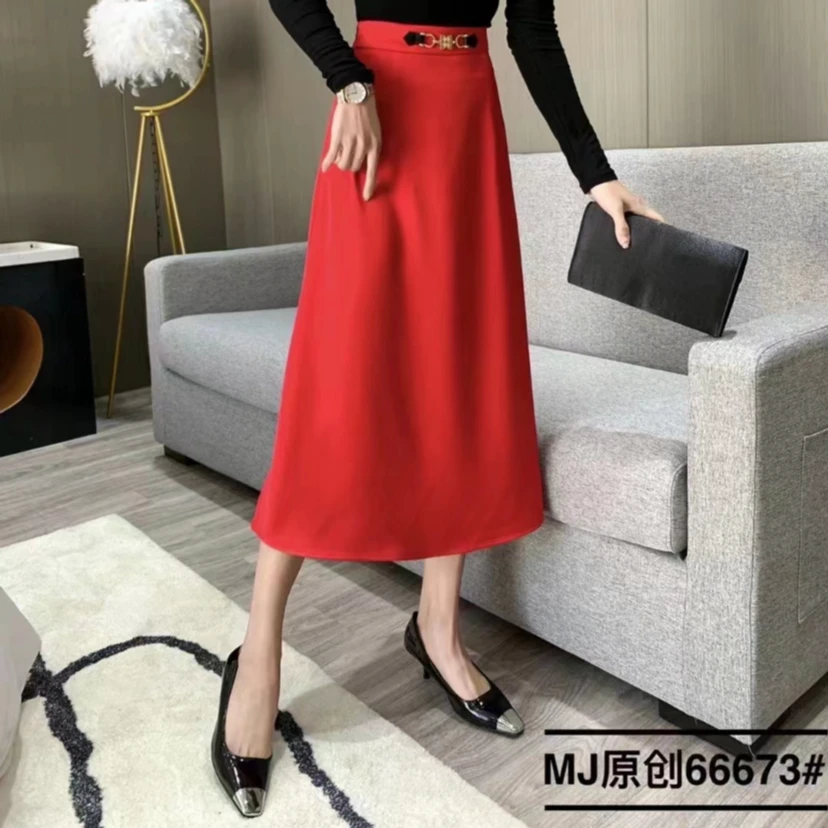 99916-     A-7-1-1    夏新款MJ家时尚 洋气 减龄 显瘦 气质伞裙