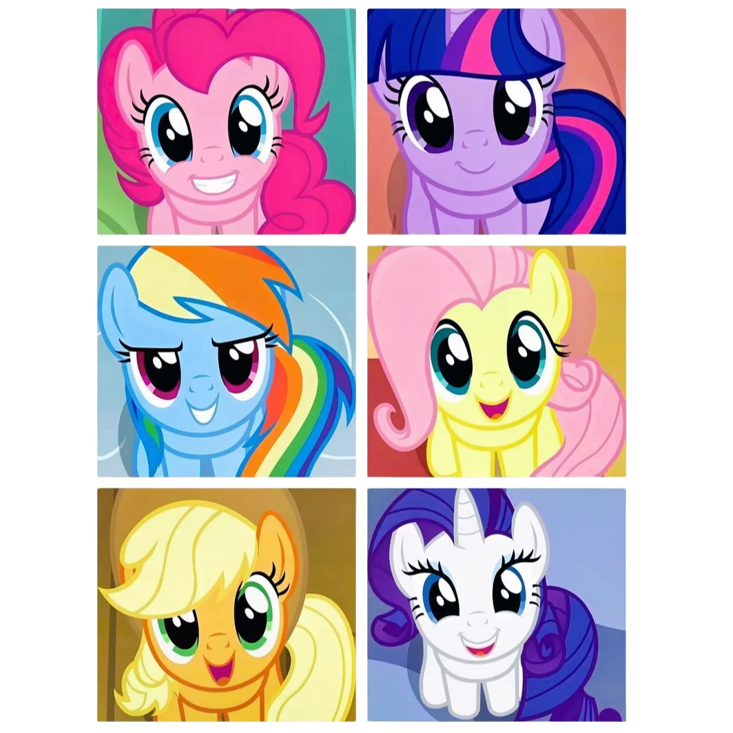 【马了个马对对碰】小马宝莉卡游正版授权辉月潮玩盲盒集换式卡牌