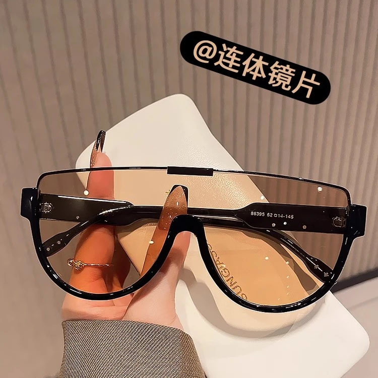 英国【轻奢】Coop Koop 个性大框连体镜片太阳镜女大脸显瘦墨镜潮流