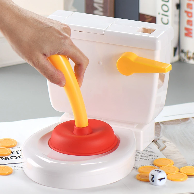 网红礼物冲洗马桶搞怪整人恶搞整蛊儿童玩具解压减压神器