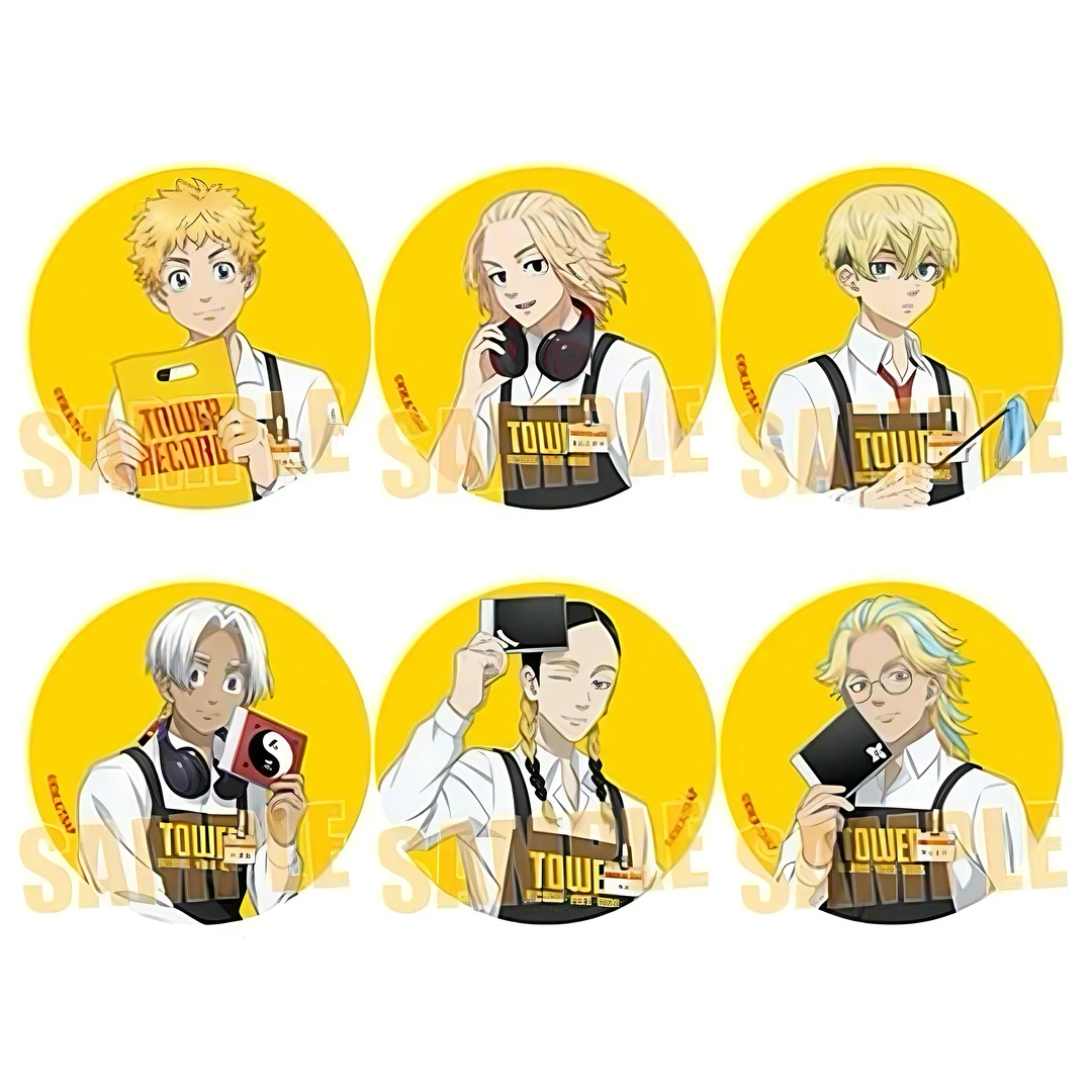 东京复仇者 黄塔徽章吧唧 新品 盲抽