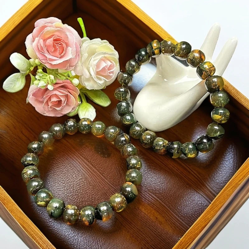 M2659【福嘟嘟珠宝】深海幽灵珀琥珀翳珀手串-多样性发货只发一件