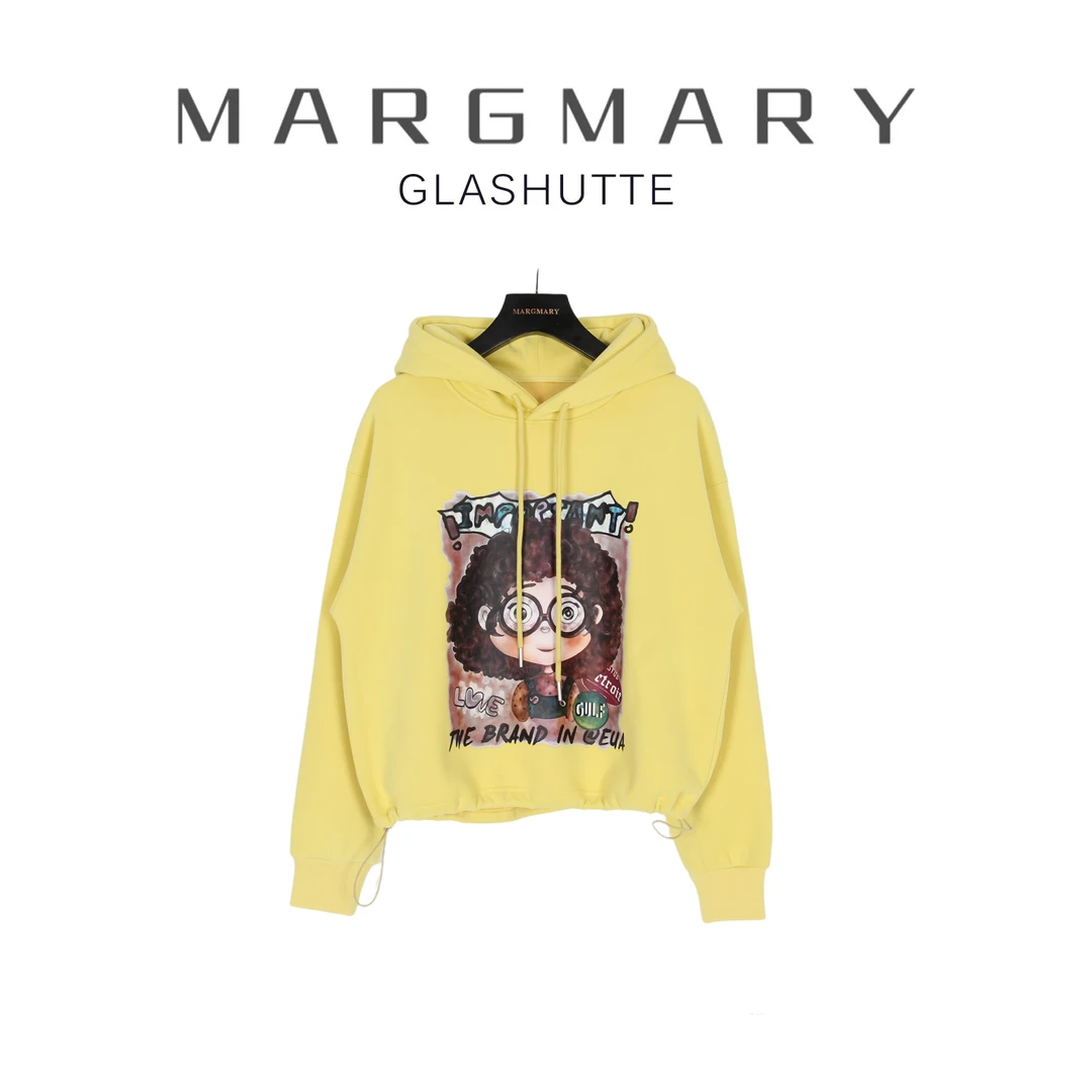 2024冬季设计师新款卡通休闲时尚百搭气质潮流连帽卫衣