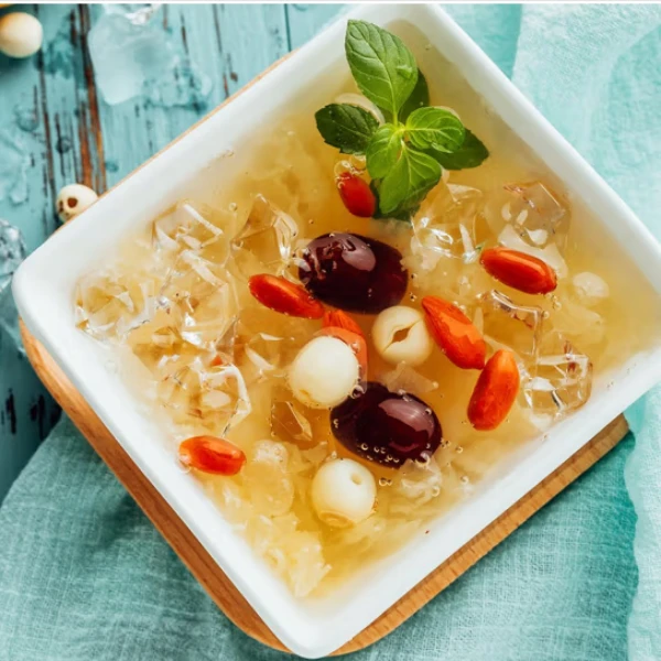 cp冰糖银耳莲子羹280g*12整箱优质营养方便美味常温即食软糯