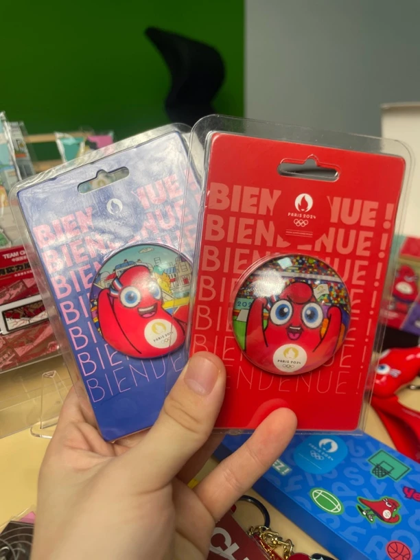 正品保真 2024巴黎胜利欢乐冰箱贴